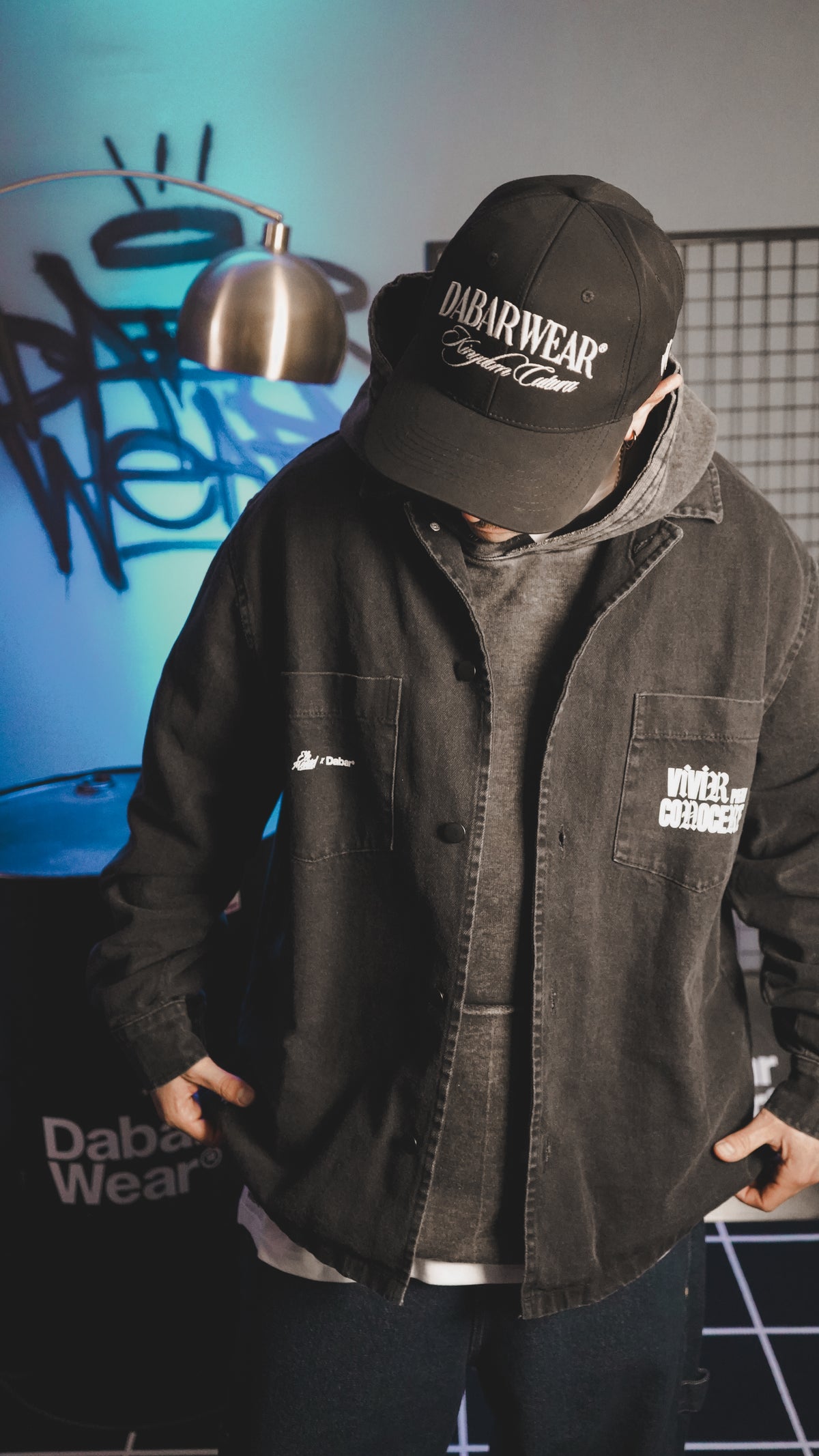 Denim Jacket ELEMENTO X DABAR "VIVIR PARA CONOCERTE" (Fit Oversize)