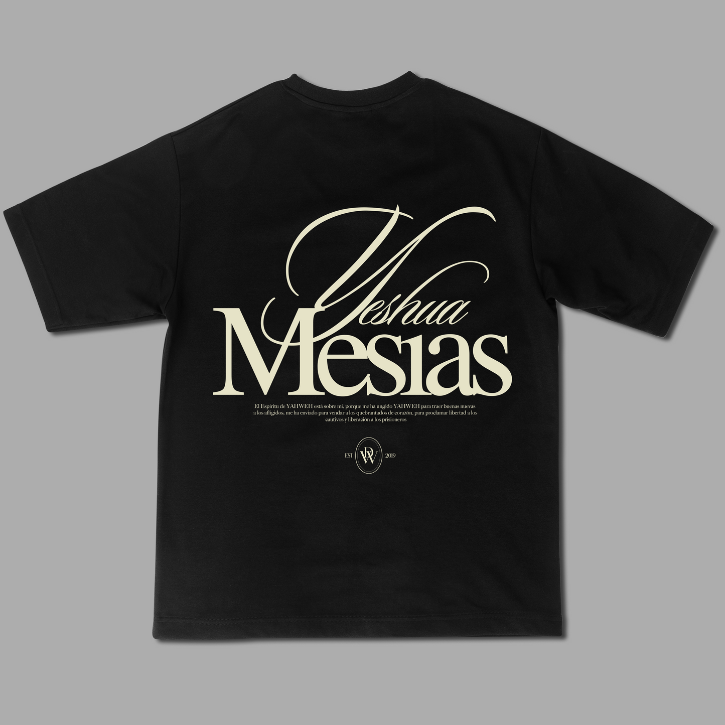 Tshirt Relaxed Black MESIAS BEIGE