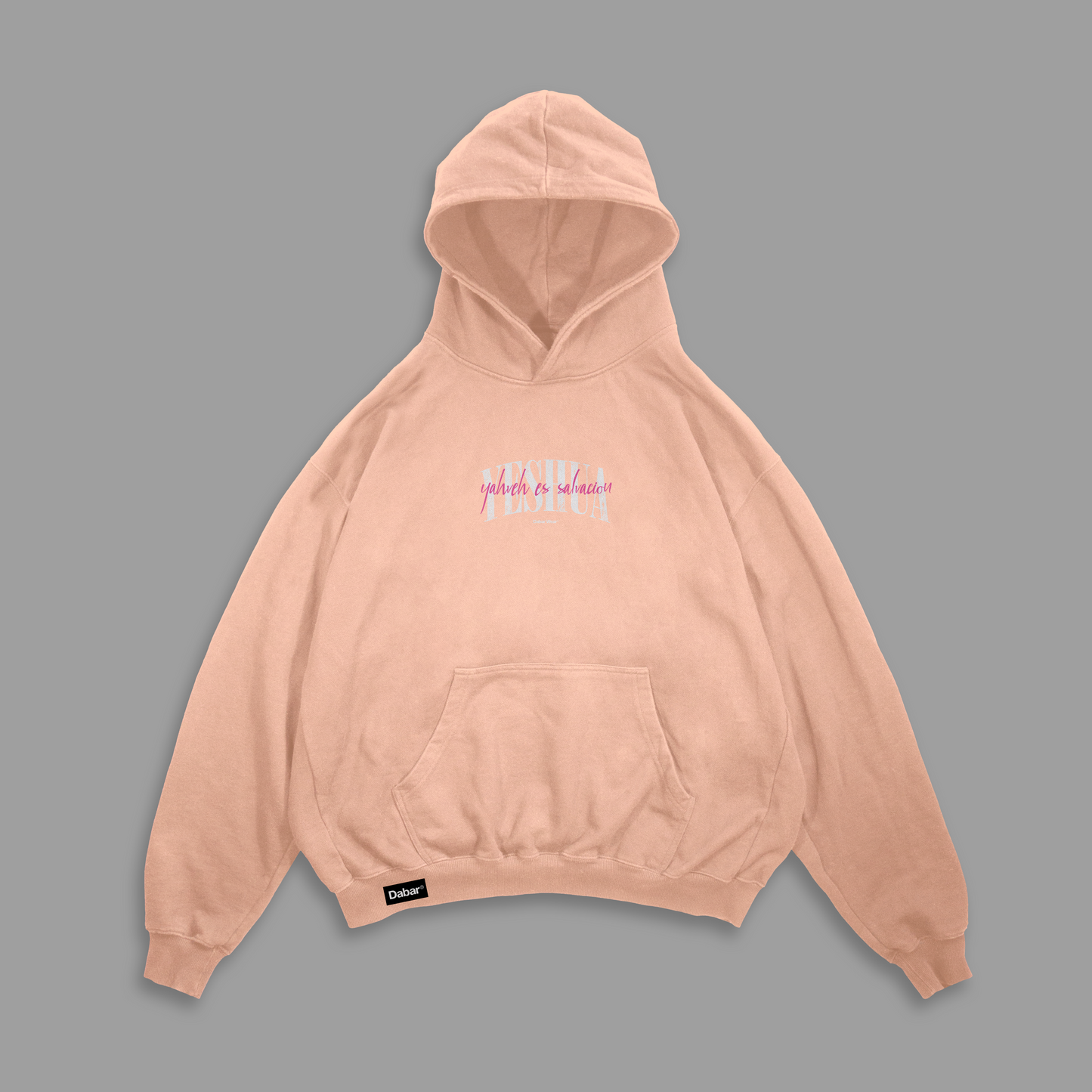Hoodie Boxy Beige YESHUA