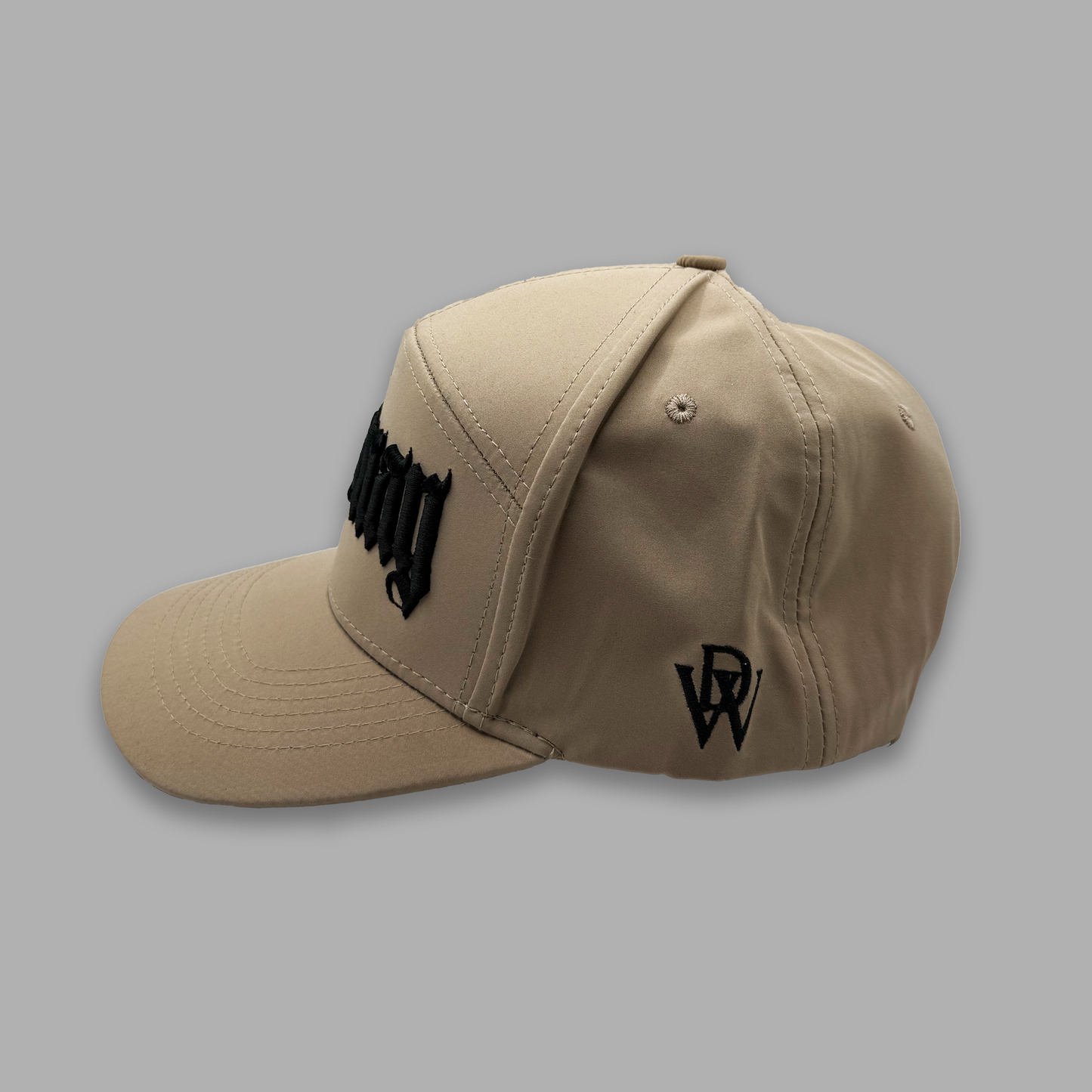 Cap ADONAY beige bordado 3D