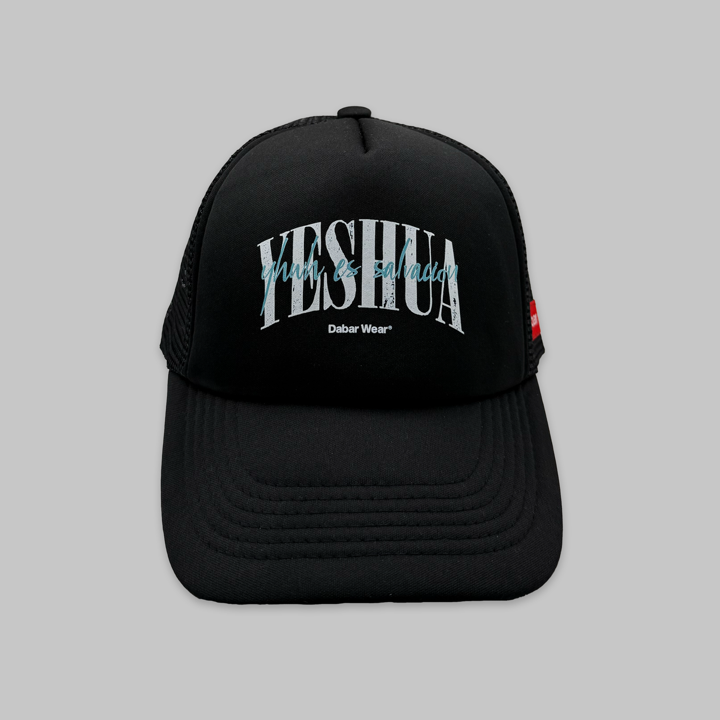 Trucker YESHUA negro estampado