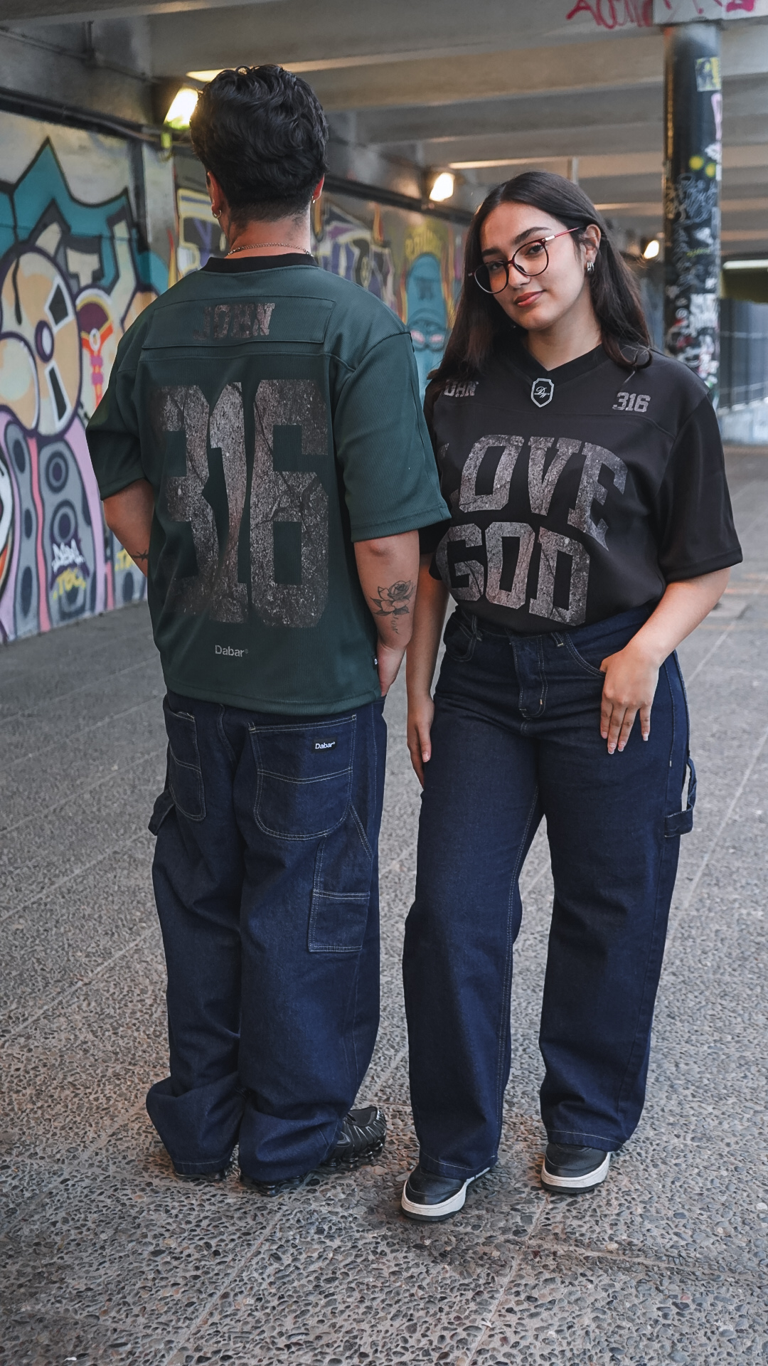 Denim Carpenter Pant DABAR® (UNISEX)