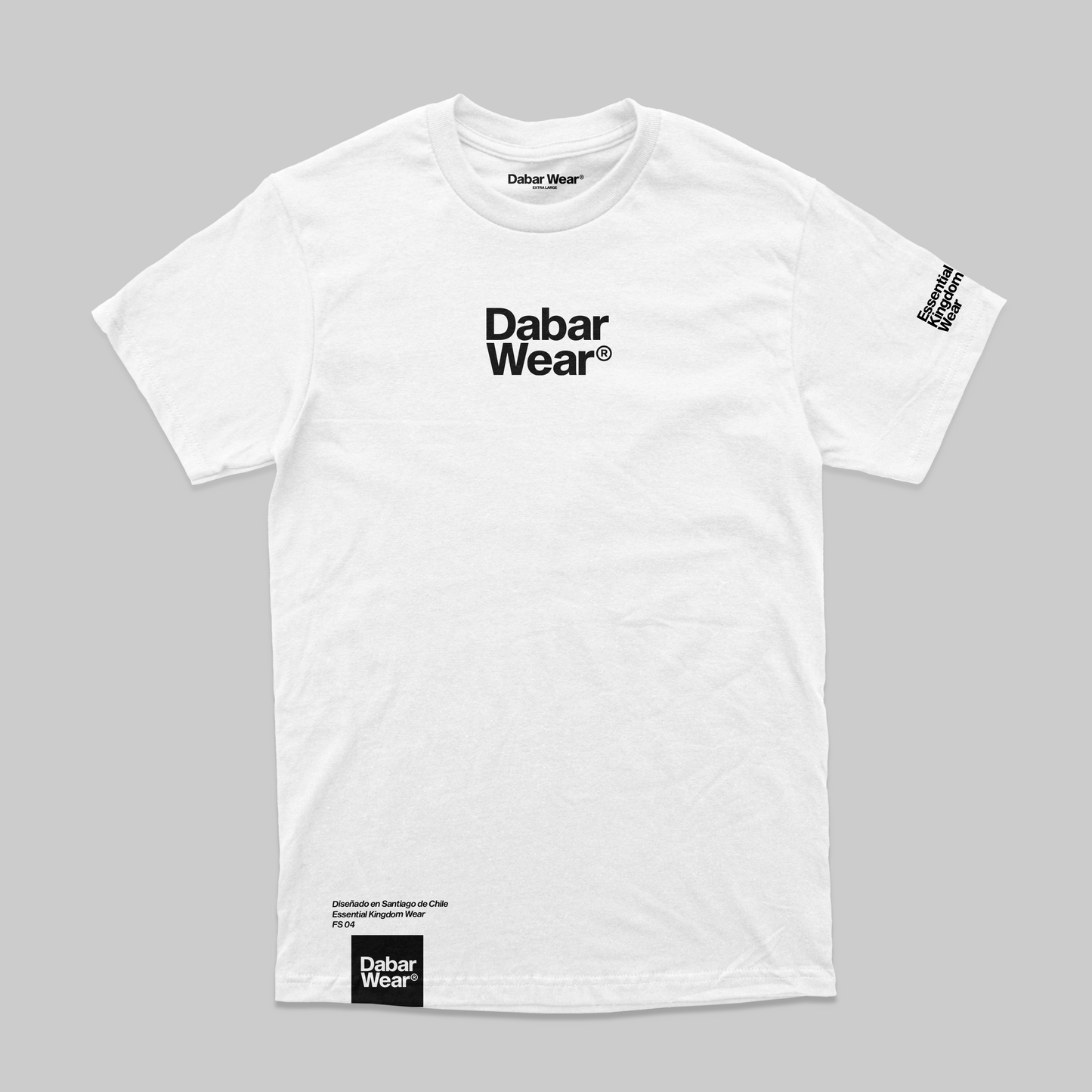 Tshirt Relaxed fit Worthy White