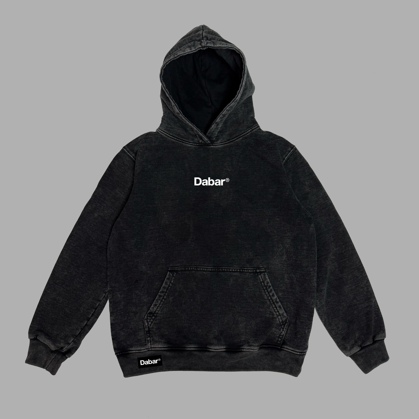 Hoodie KIDS acid wash relaxed fit UNGIDO