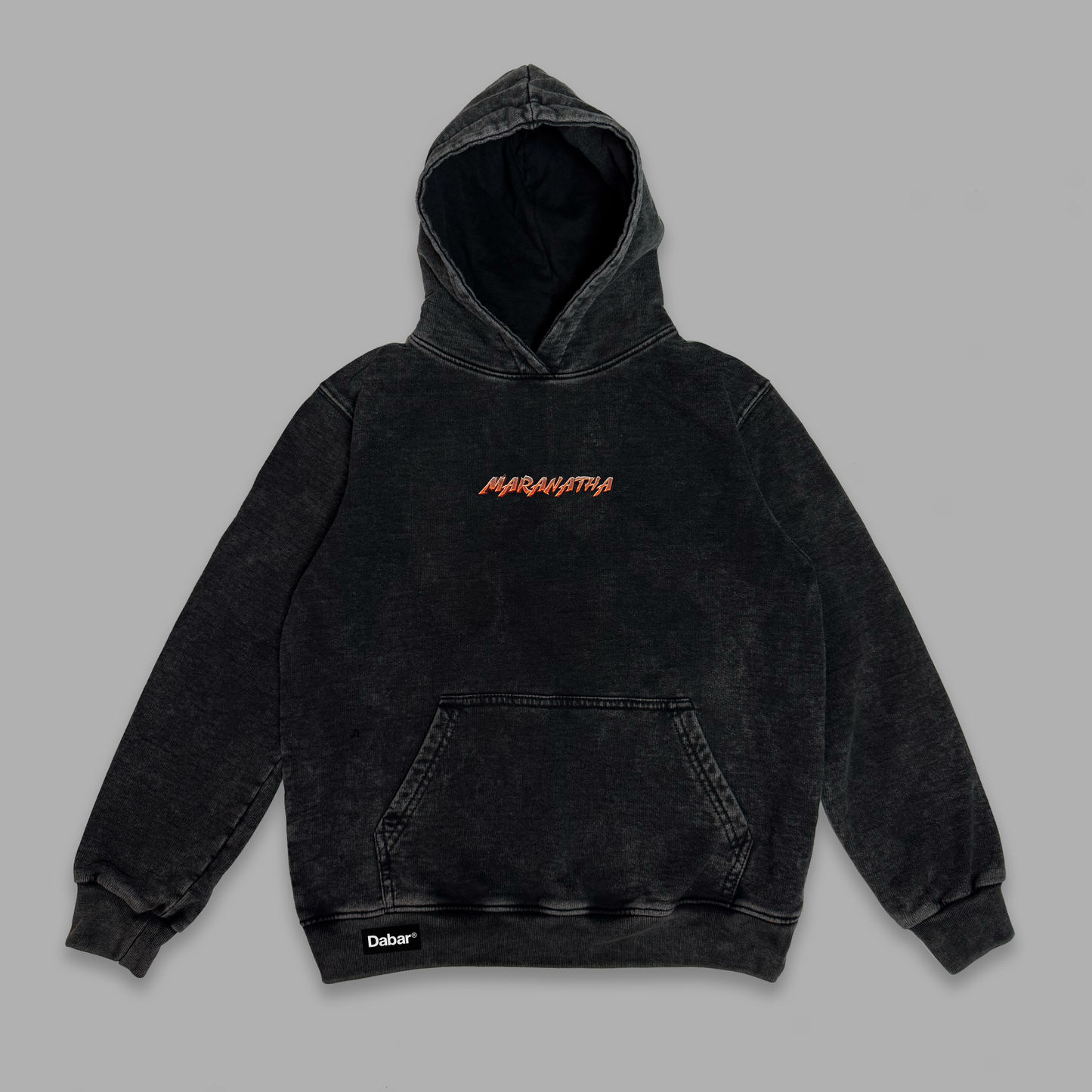 Hoodie Niño acid wash relaxed fit MARANATHA