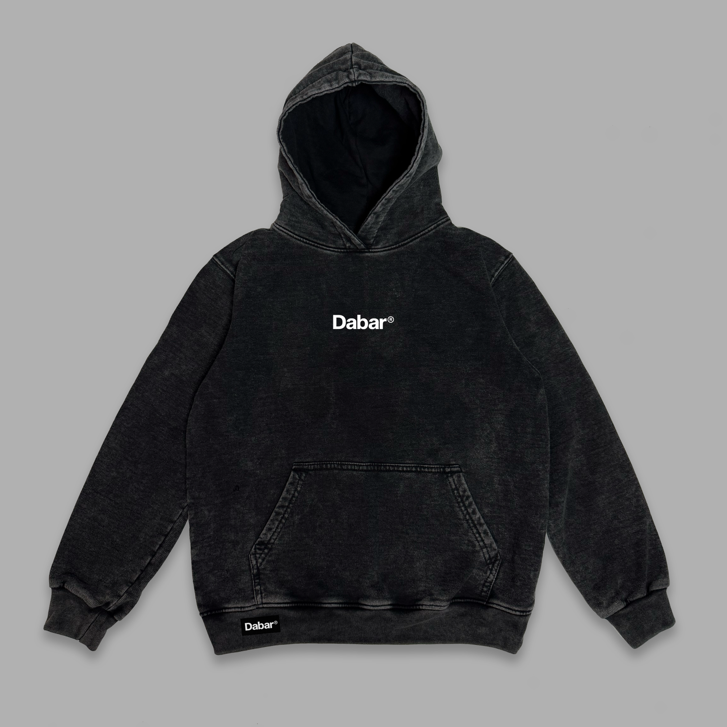 Hoodie Niño acid wash relaxed fit REDENTOR