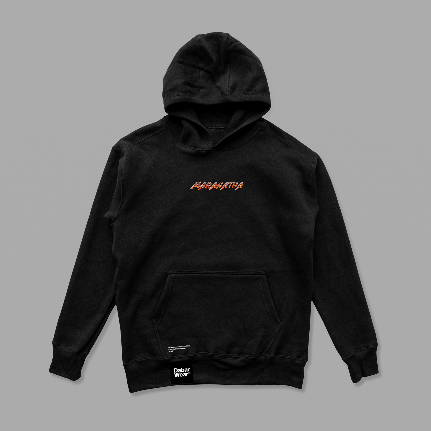 Hoodie Relaxed fit MARANATHA Black