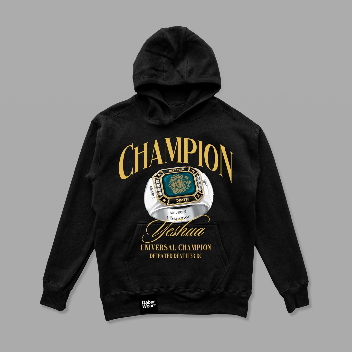 Hoodie Relaxed fit CHAMPION Black