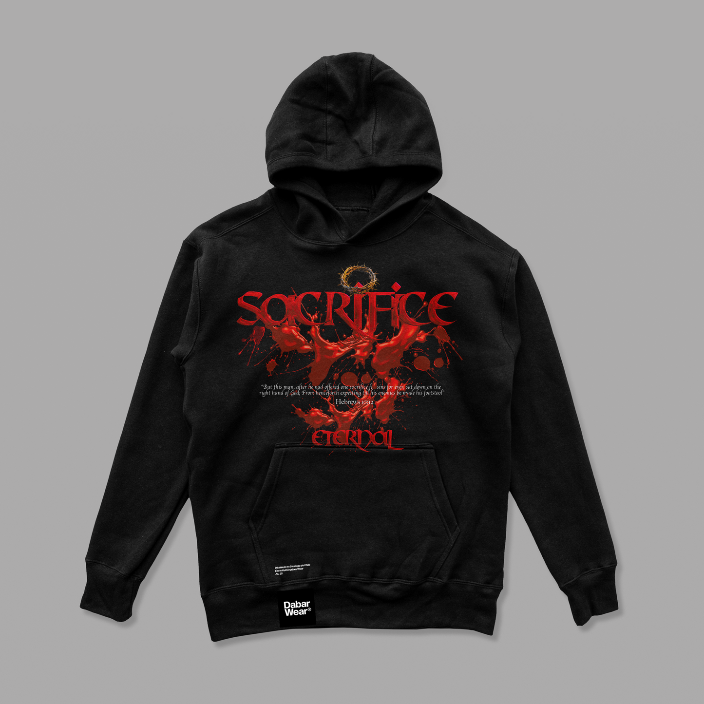 Hoodie Relaxed fit black SACRIFICE ETERNAL