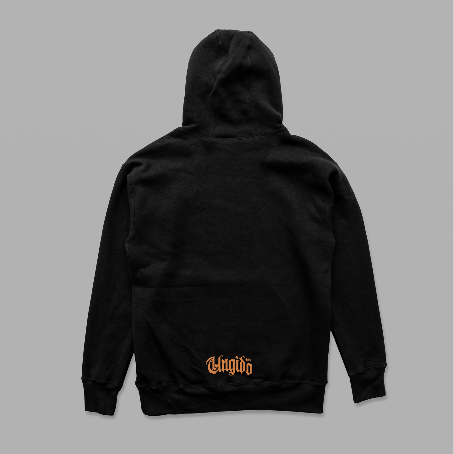 Hoodie relaxed negro UNGIDO