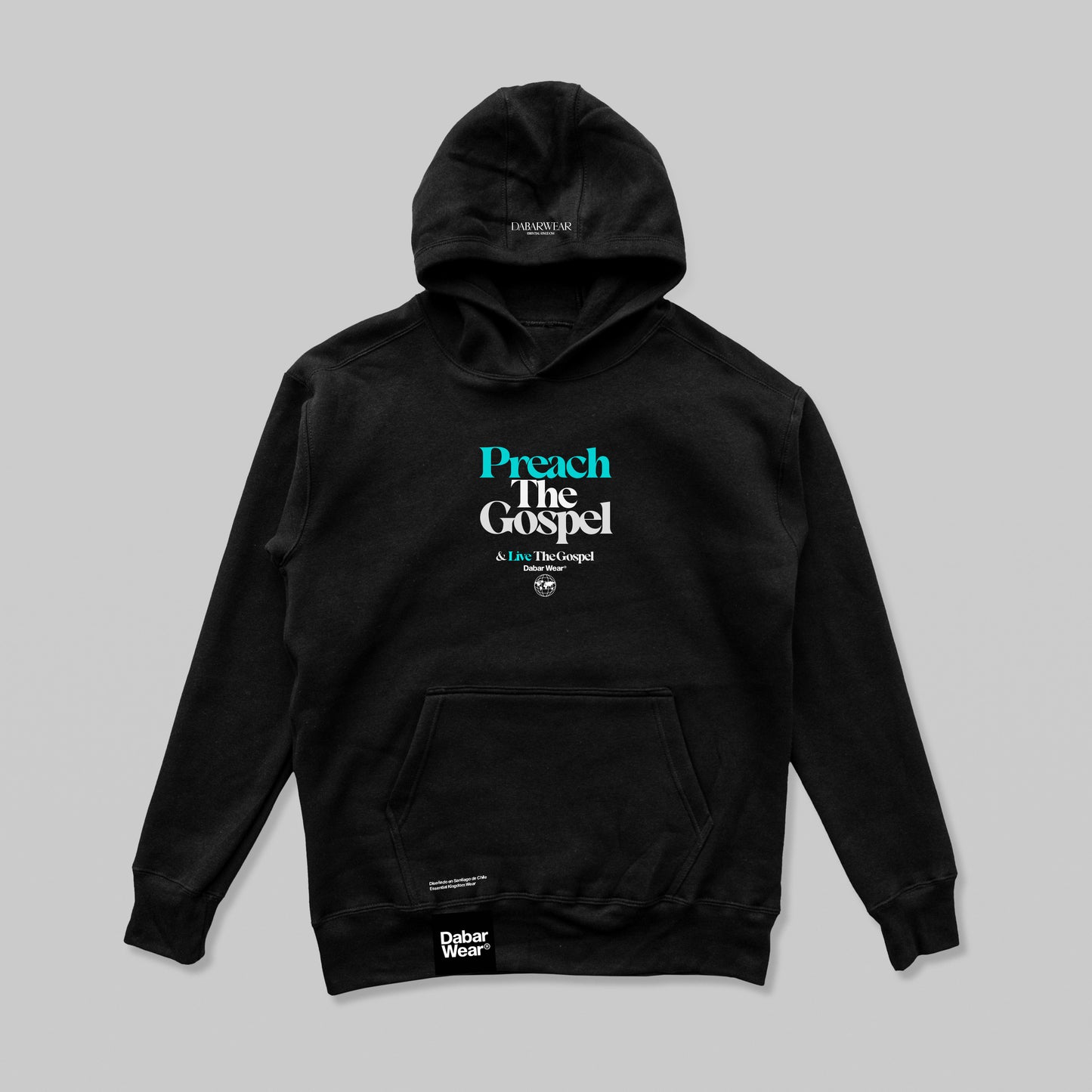 Hoodie Relaxed Fit PREACH Black