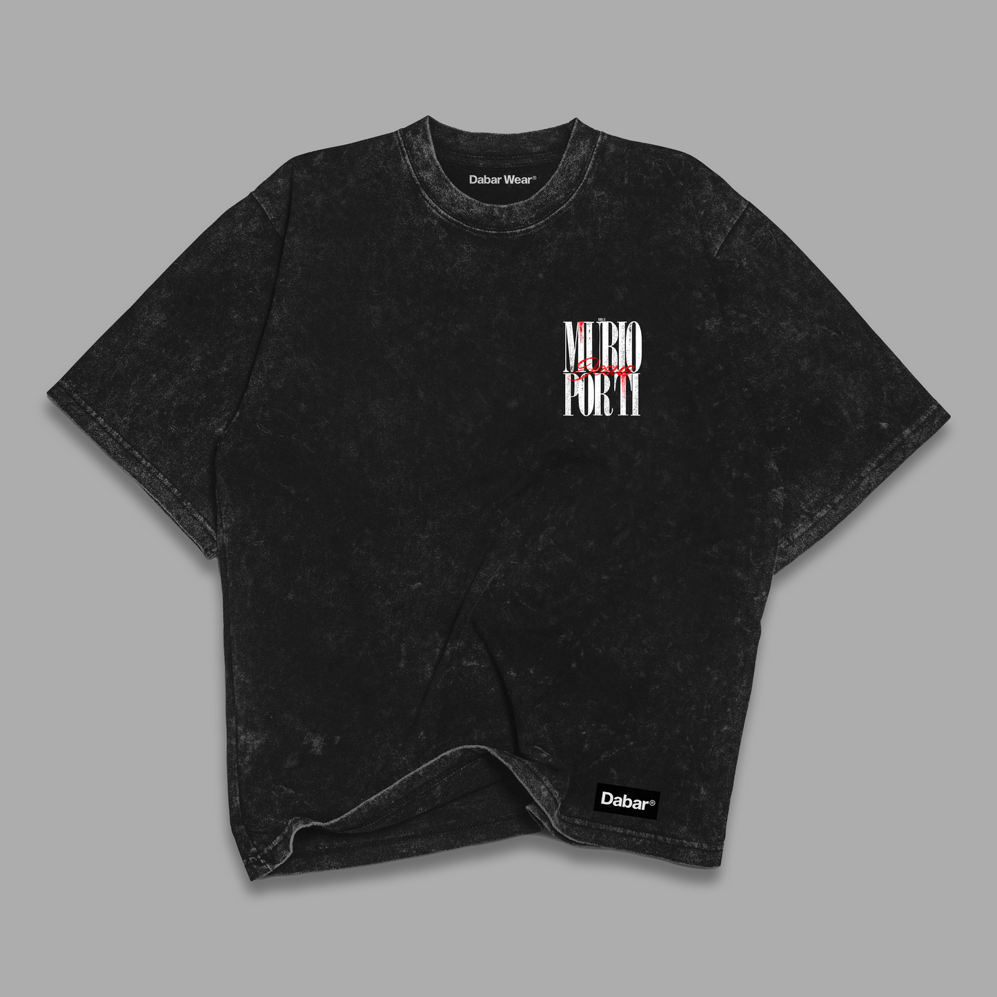 Tshirt acid wash Relaxed MURIO POR TI