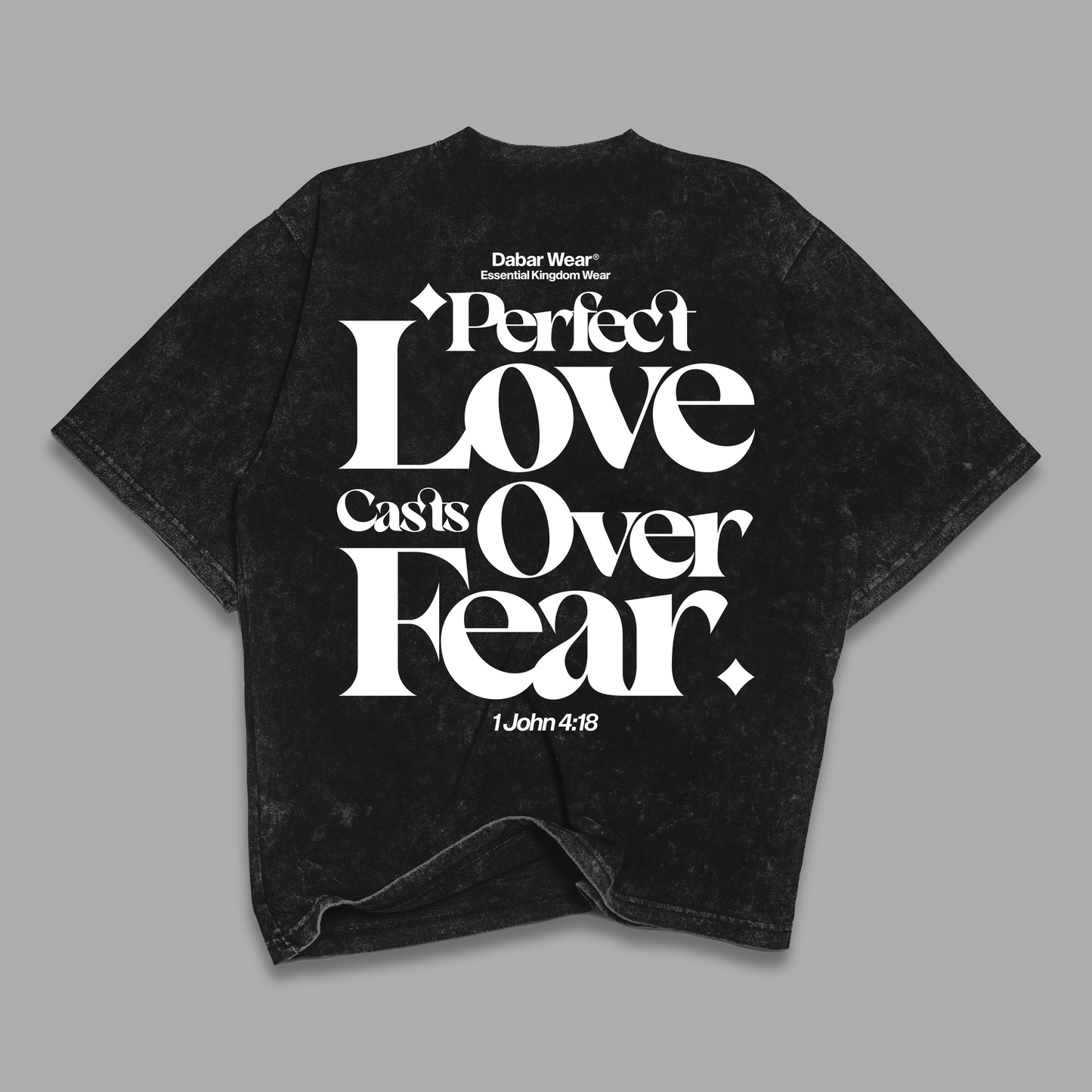 Tshirt acid wash Relaxed PERFECT LOVE