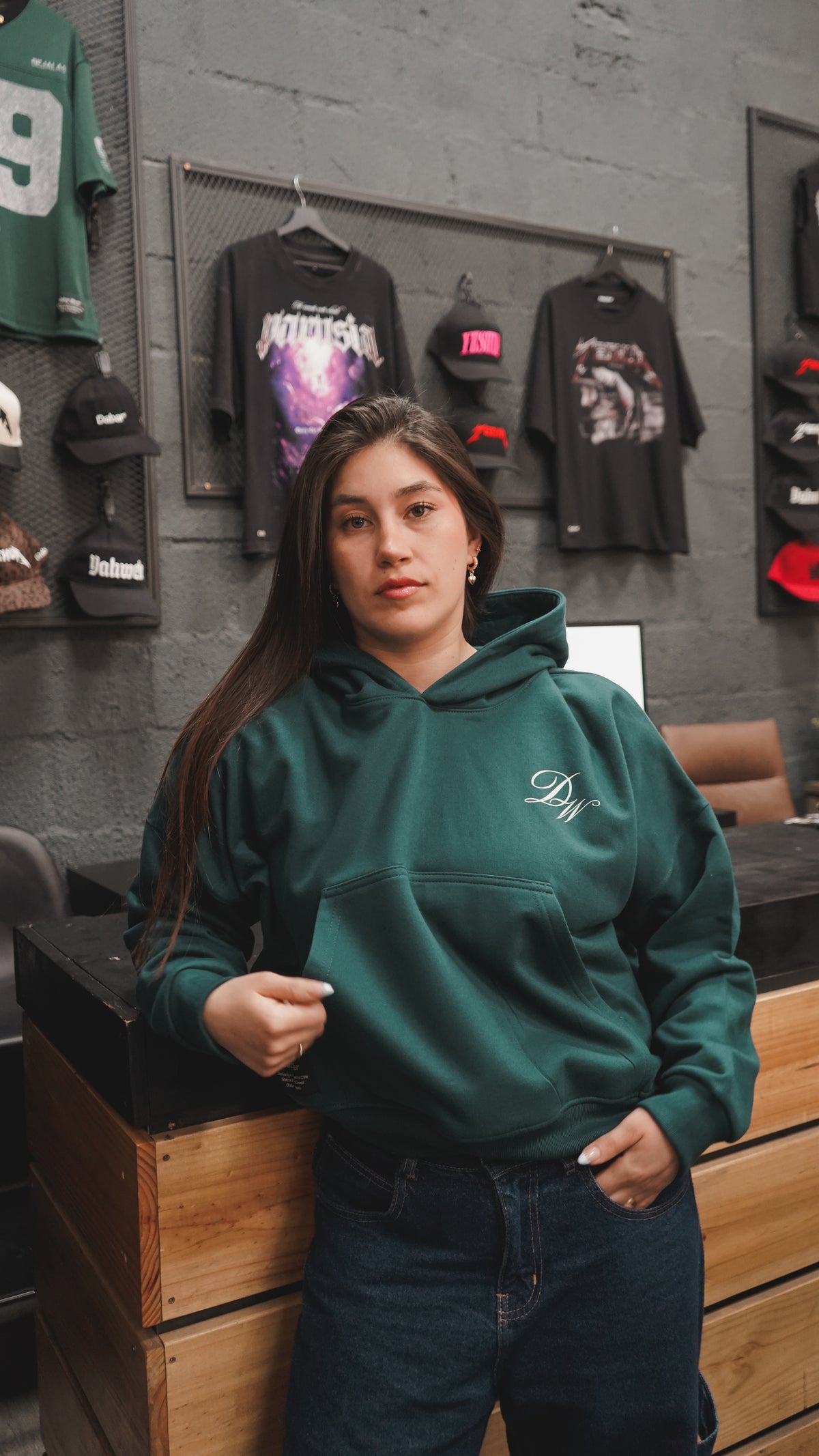 Hoodies Zipup COLORES (Fit Boxy)