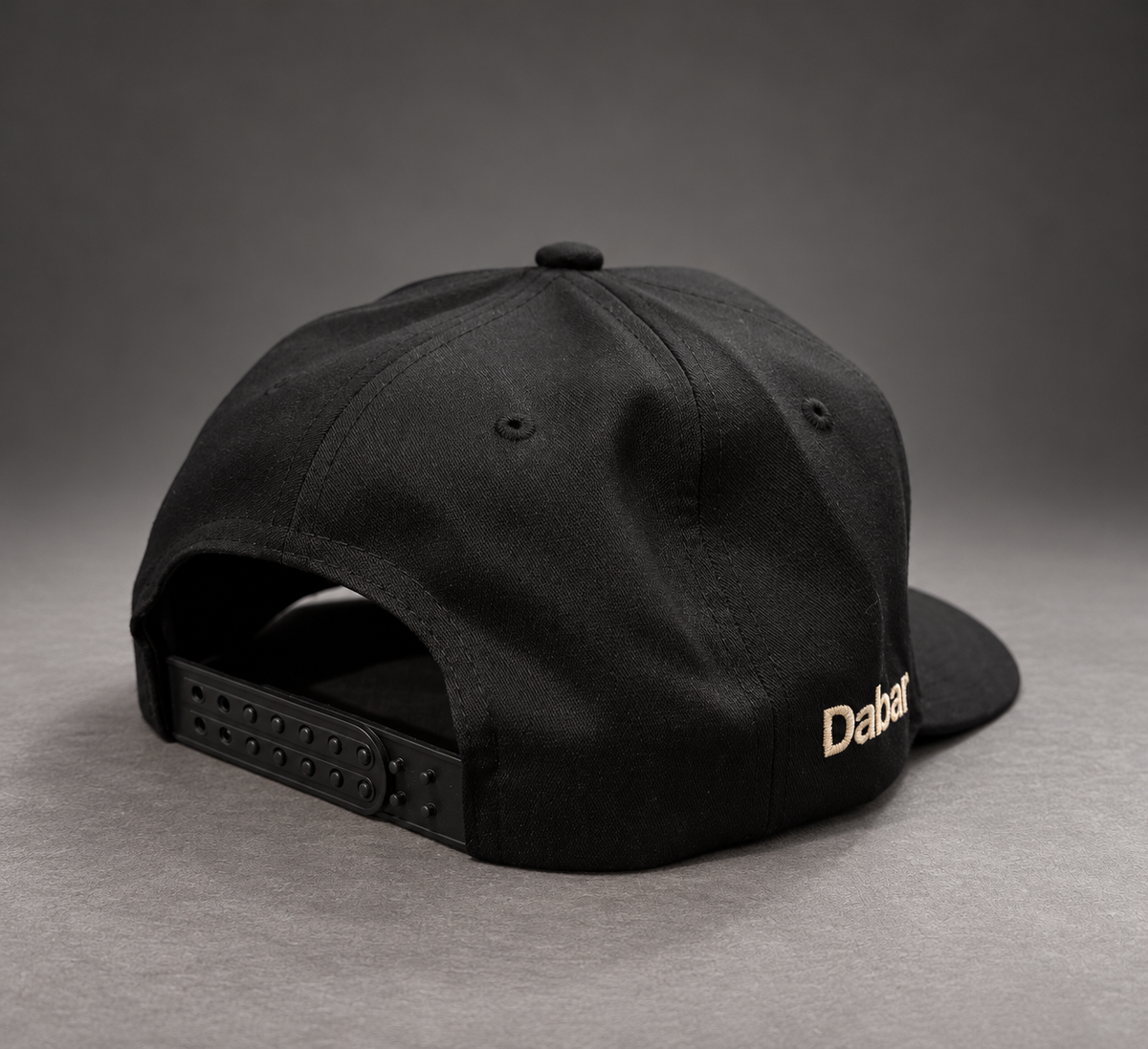 Cap Black "ADONAY" Bordado (Broche Ajustable)