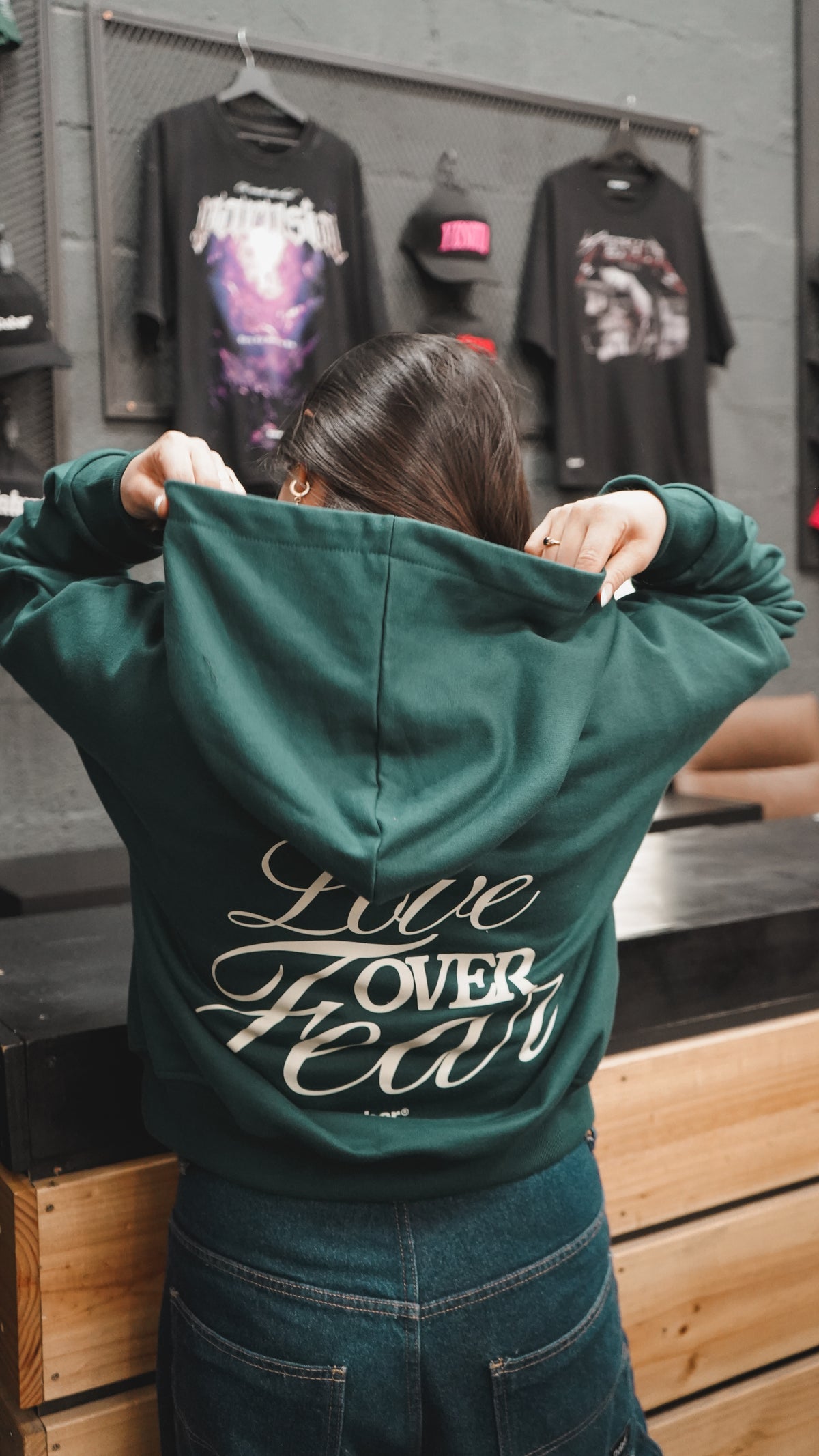 Hoodies Zipup COLORES (Fit Boxy)