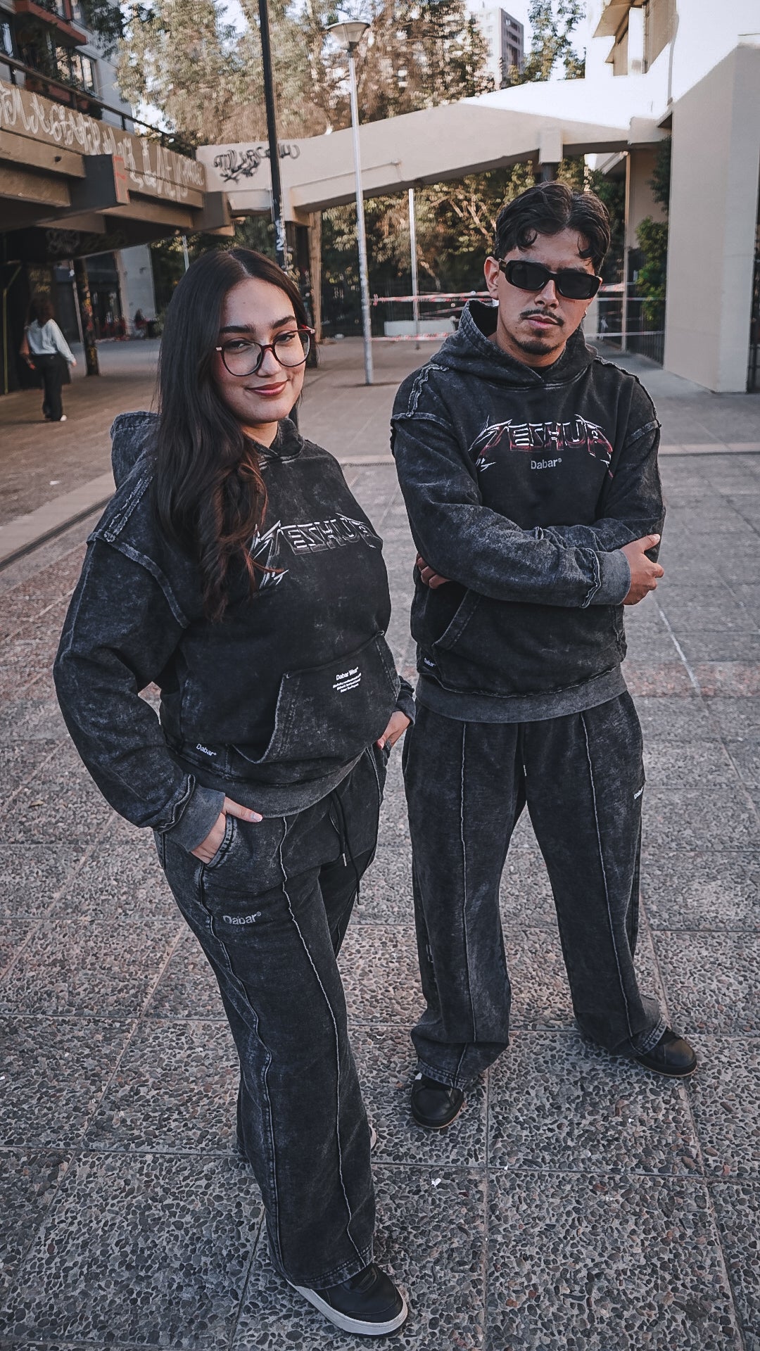 Hoodie Stonewash Distressed Relaxed ISAIAS 53 (unisex)