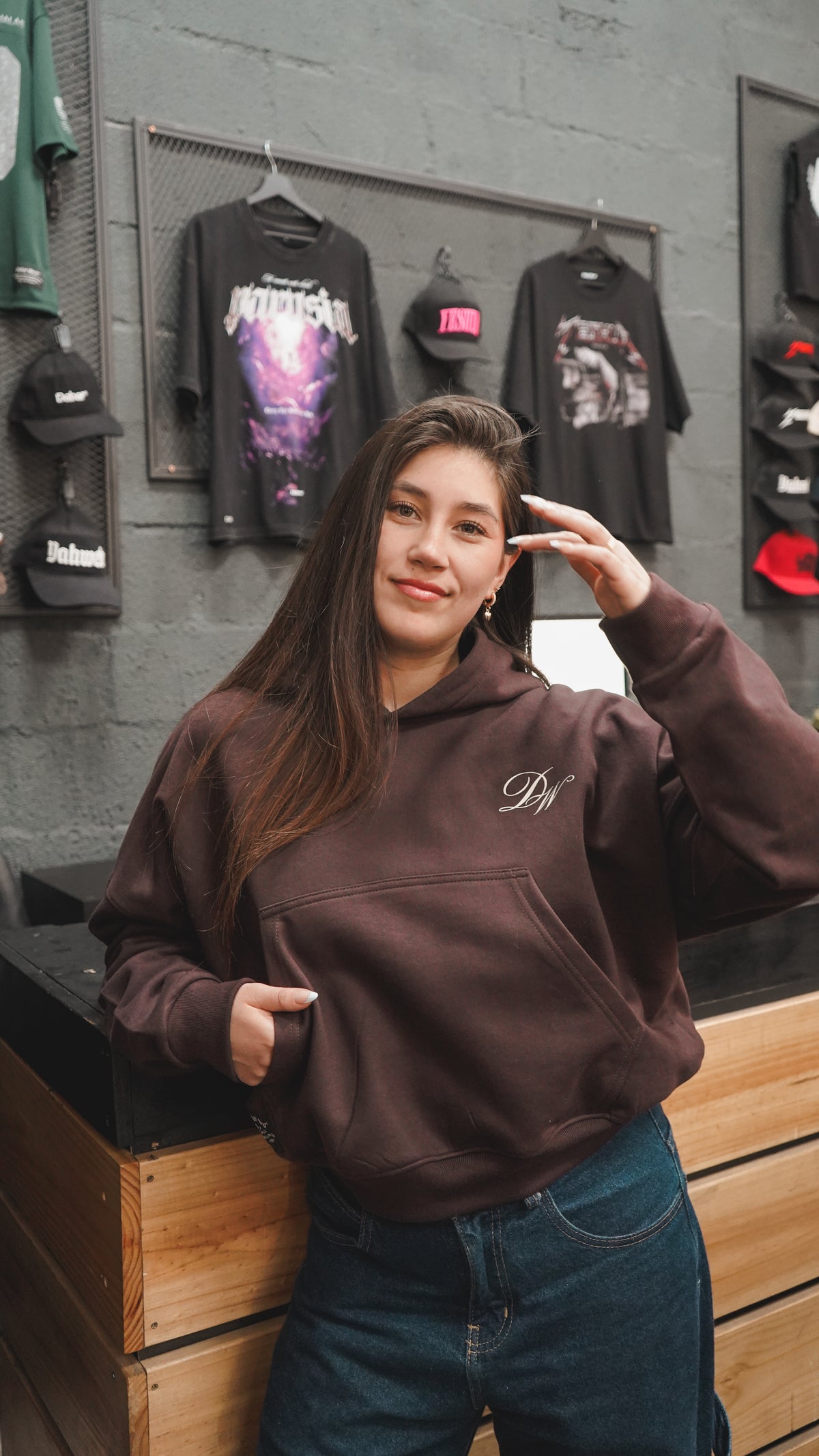 Hoodies Zipup COLORES (Fit Boxy)