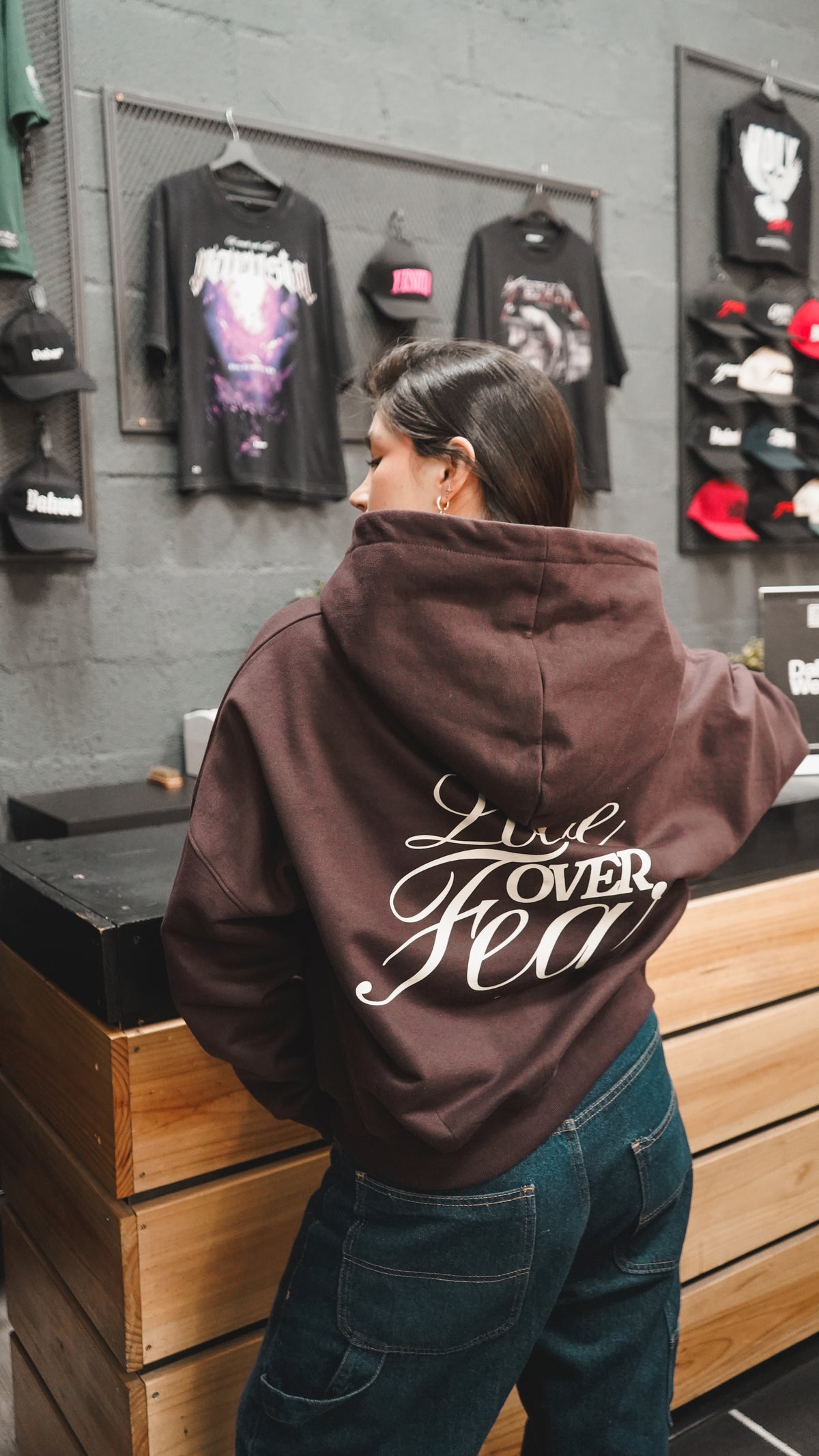 Hoodies Zipup COLORES (Fit Boxy)