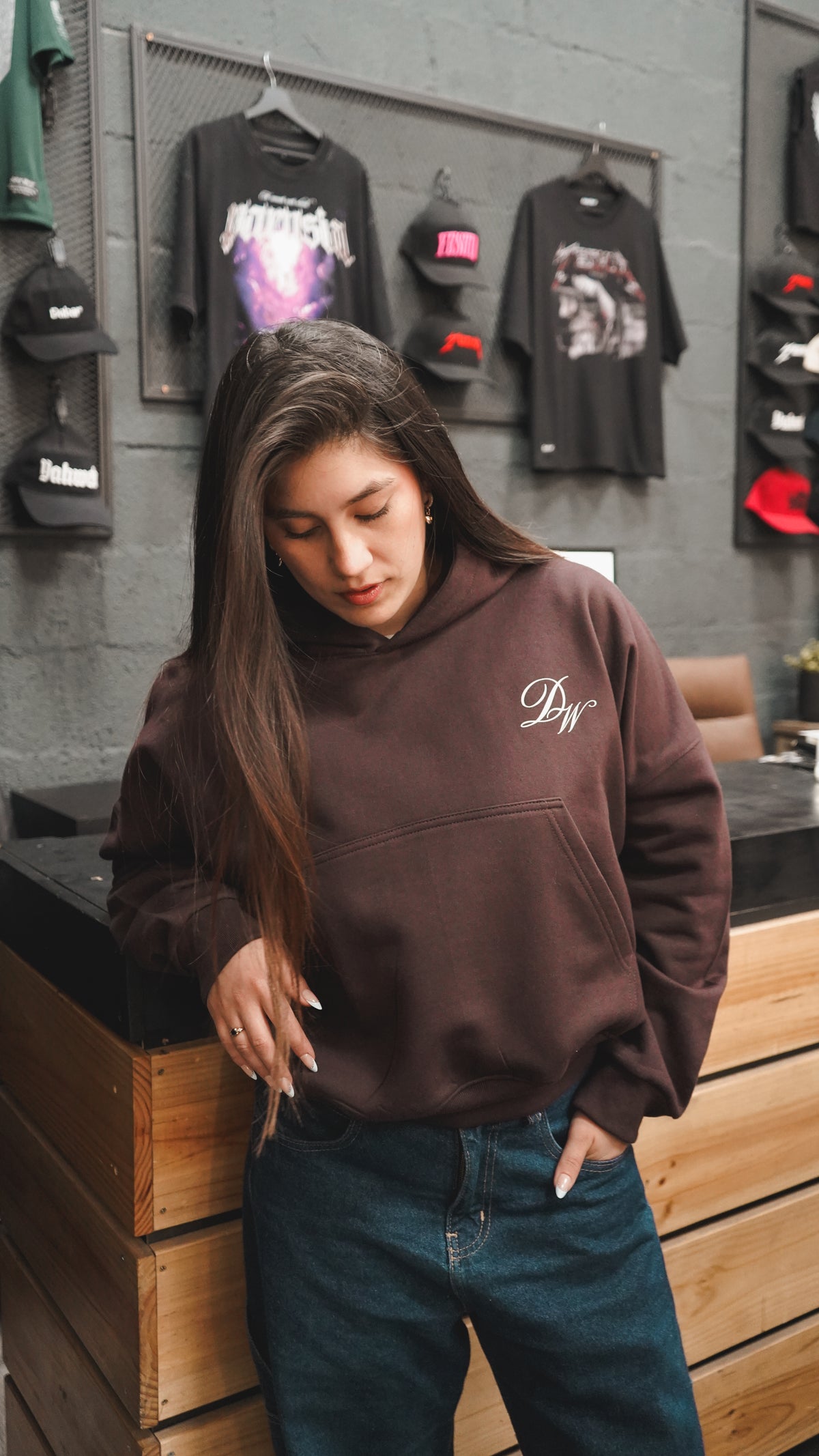Hoodies Zipup COLORES (Fit Boxy)