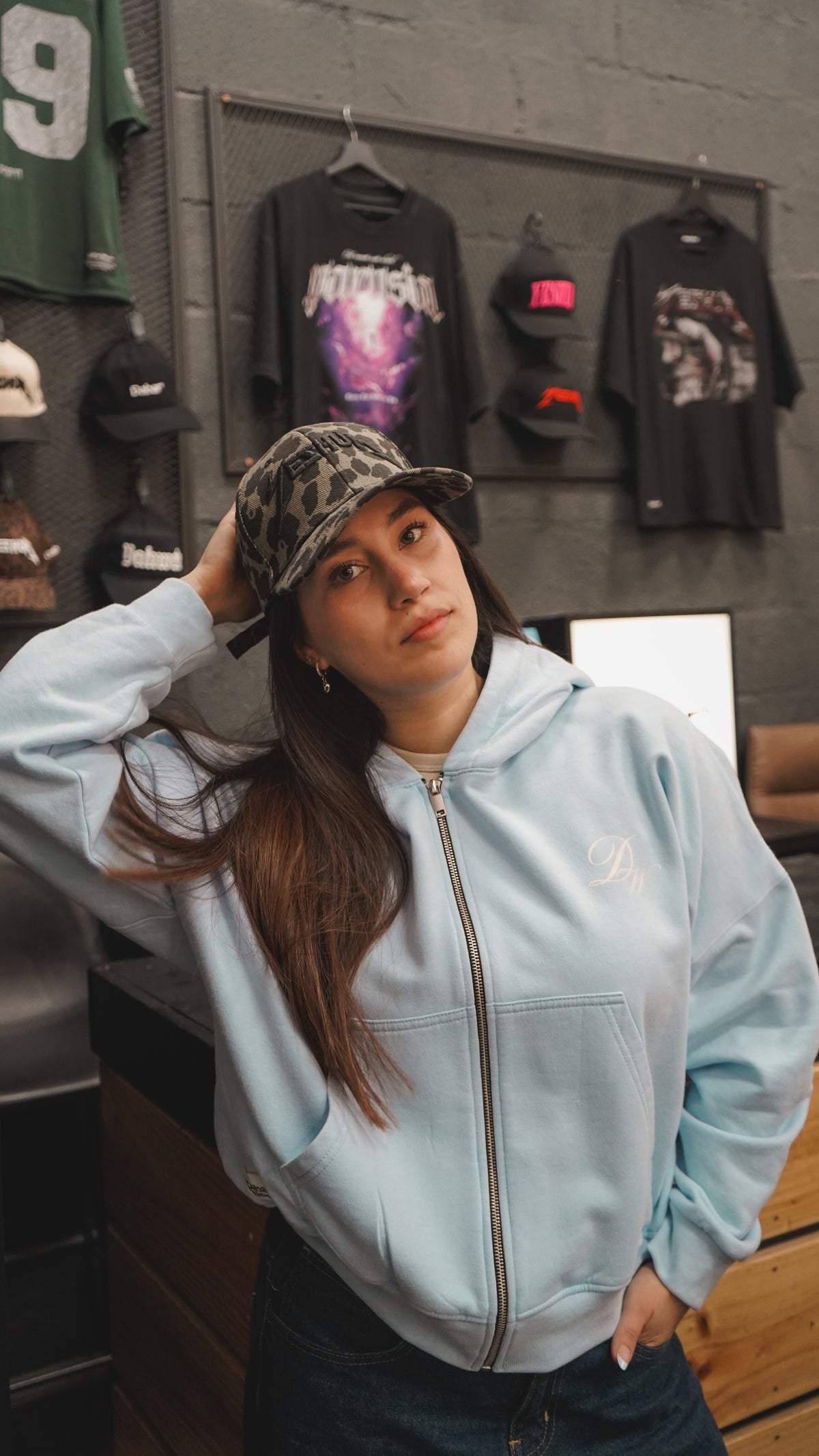 Hoodies Zipup COLORES (Fit Boxy)
