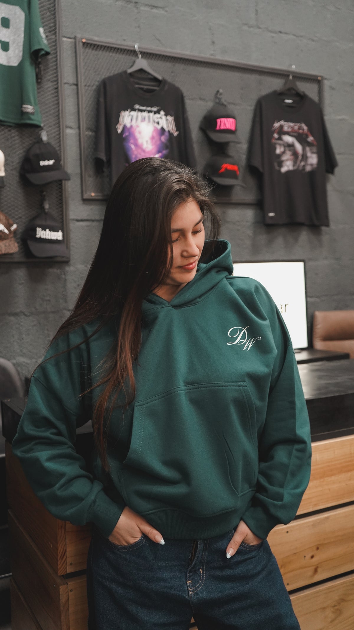 Hoodies Zipup COLORES (Fit Boxy)