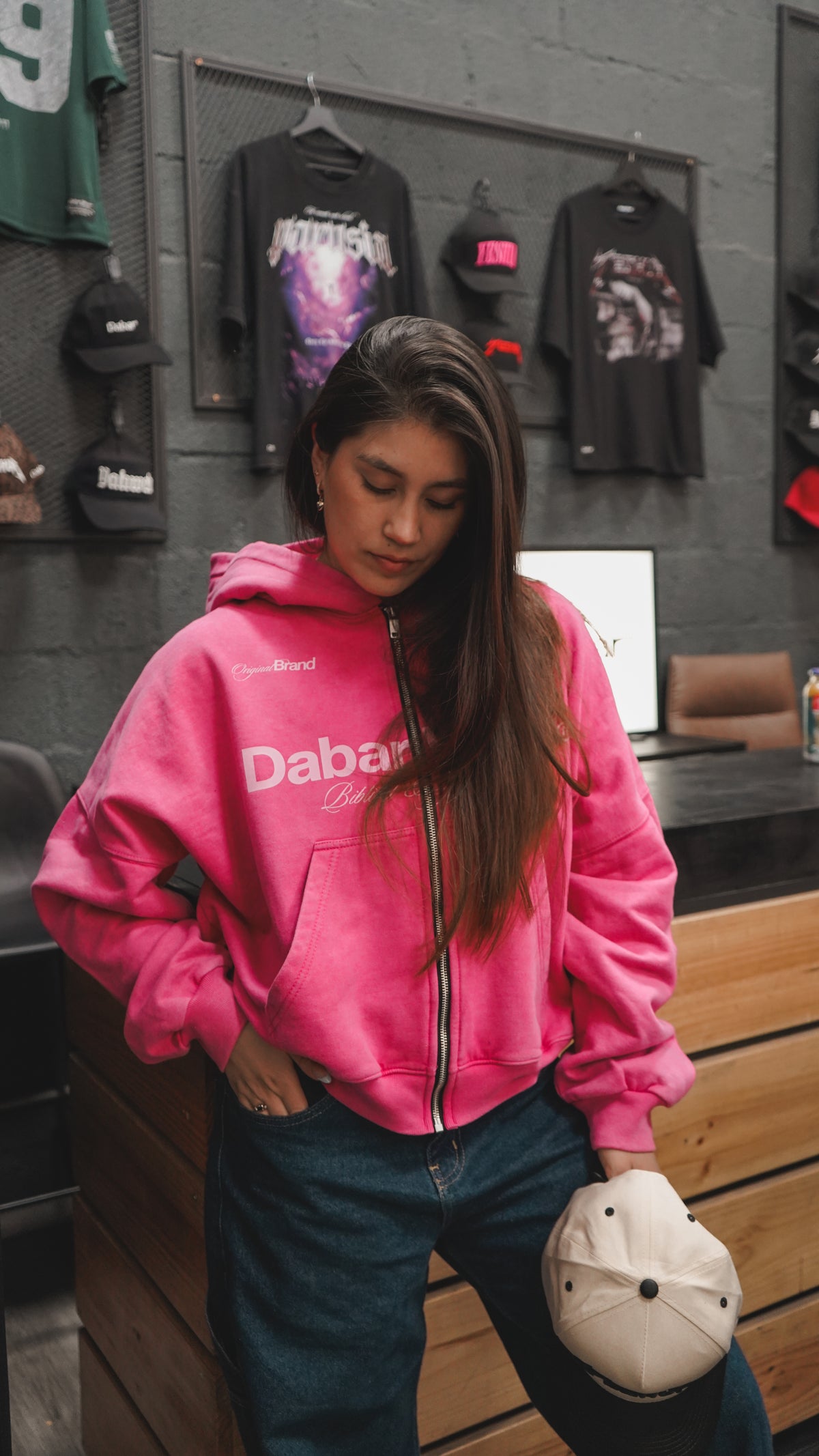 Hoodies Zipup COLORES (Fit Boxy)