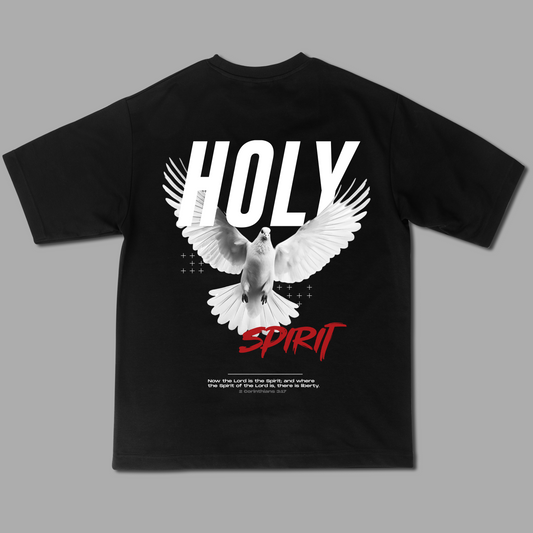 Tshirt Relaxed Black HOLY