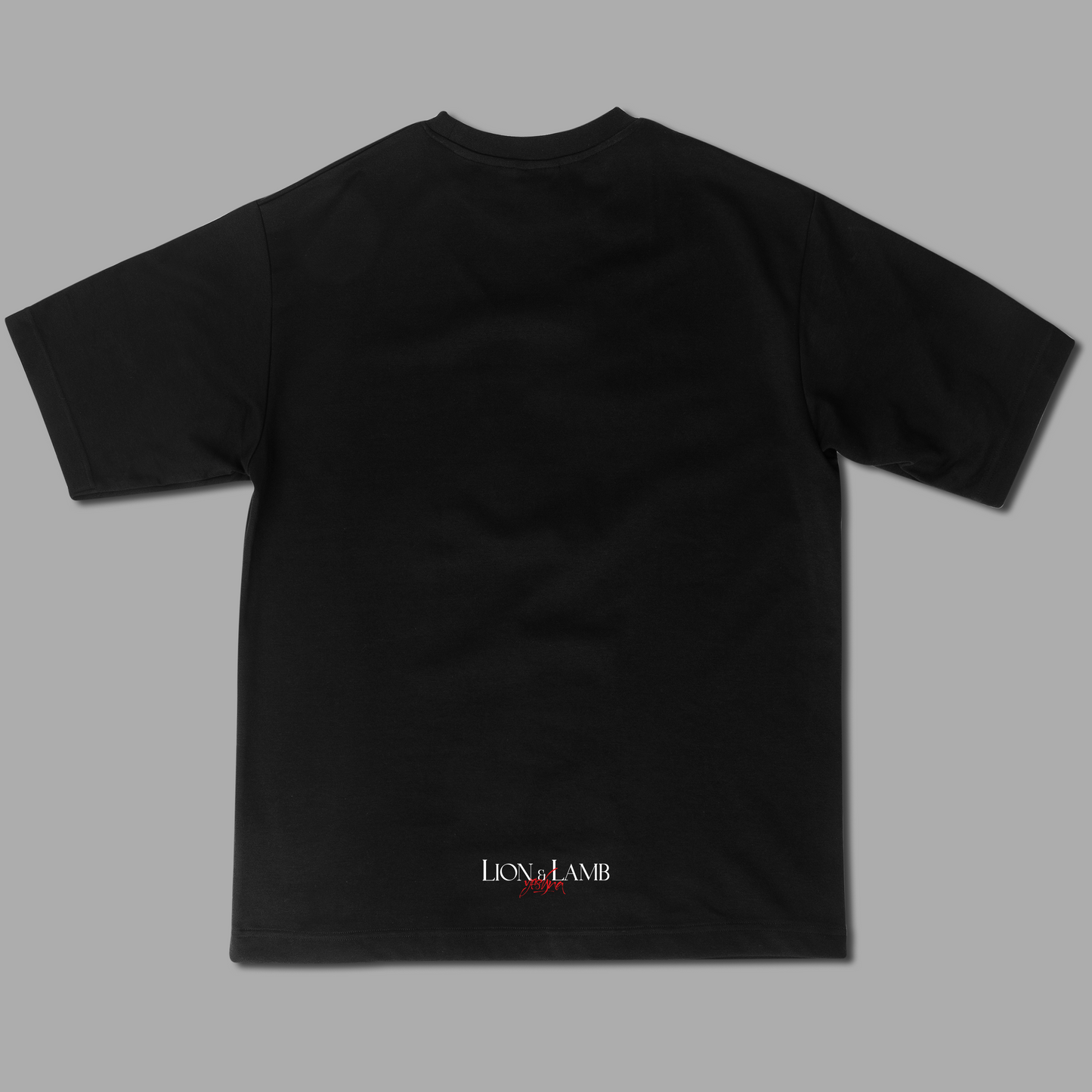 Tshirt Relaxed Black LION AND LAMB