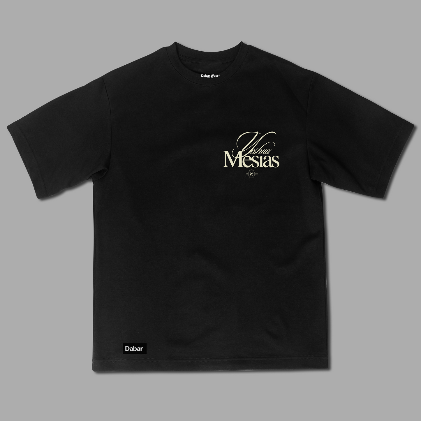 Tshirt Relaxed Black MESIAS BEIGE