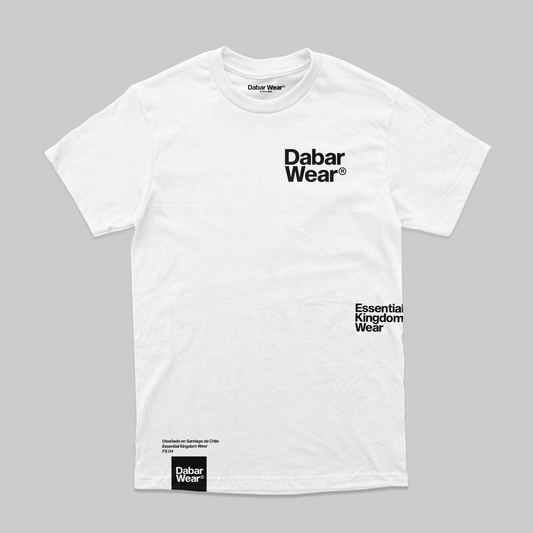 Tshirt Regular Big Logo DABARWEAR White