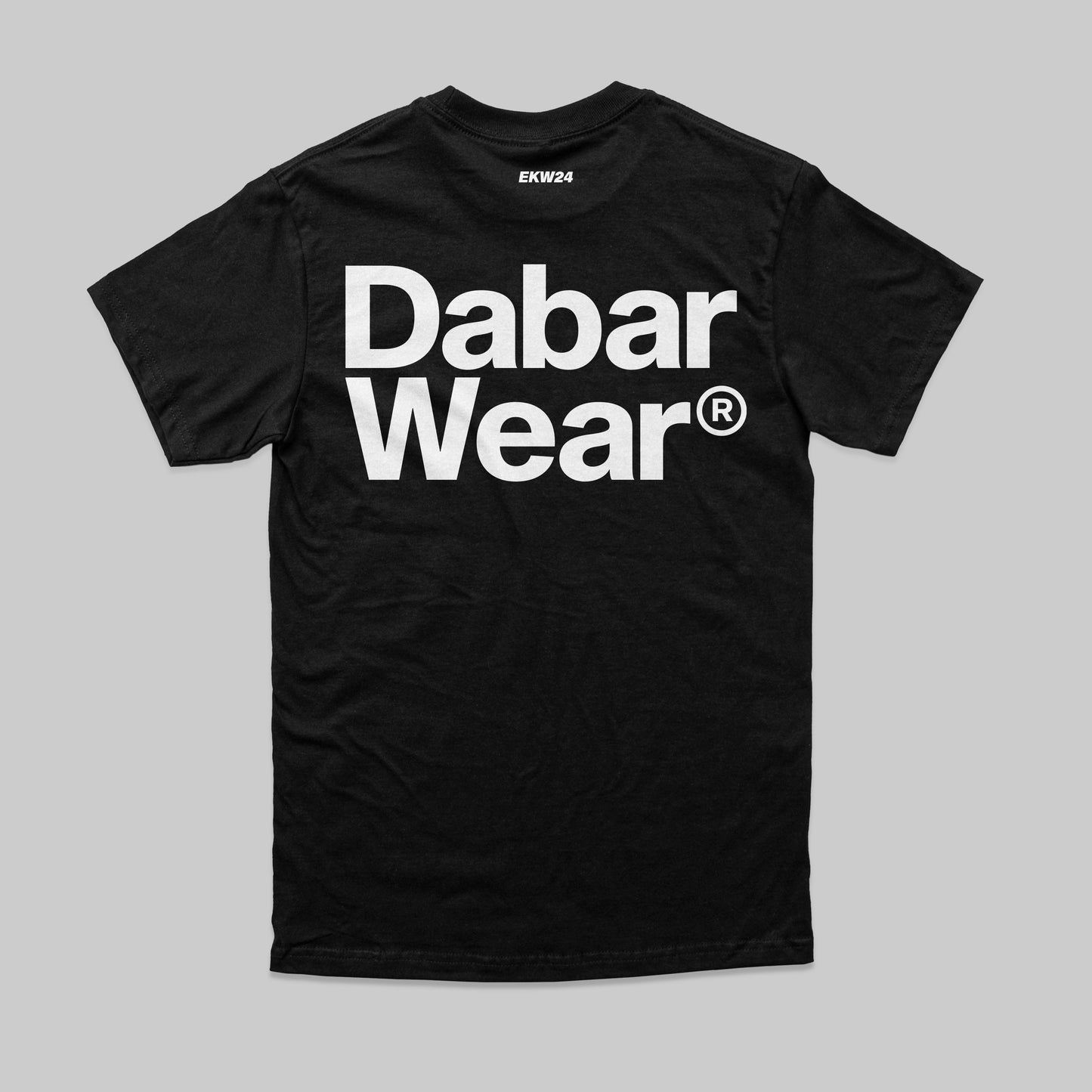 Tshirt Regular Big Logo DABARWEAR Black