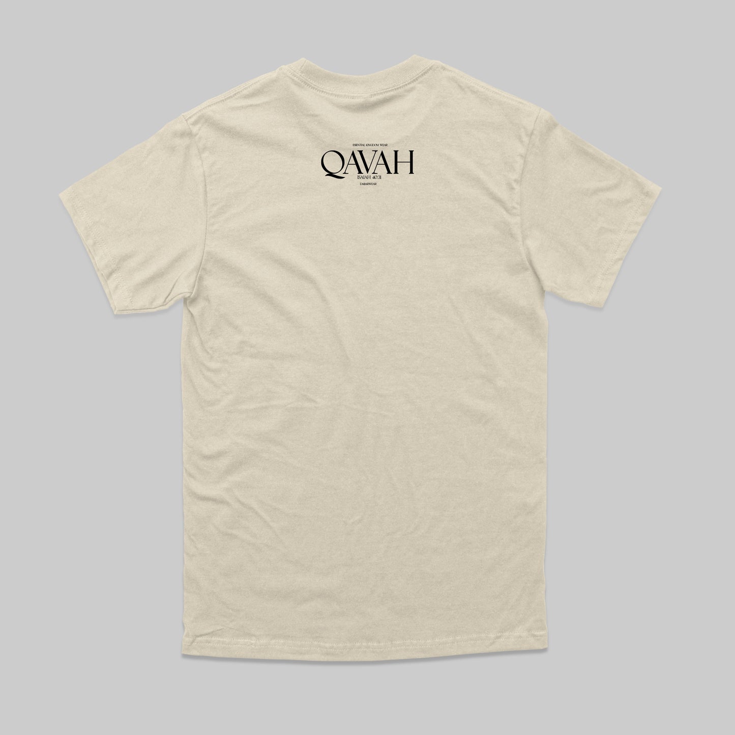 Tshirt Relaxed fit QAVAH crudo