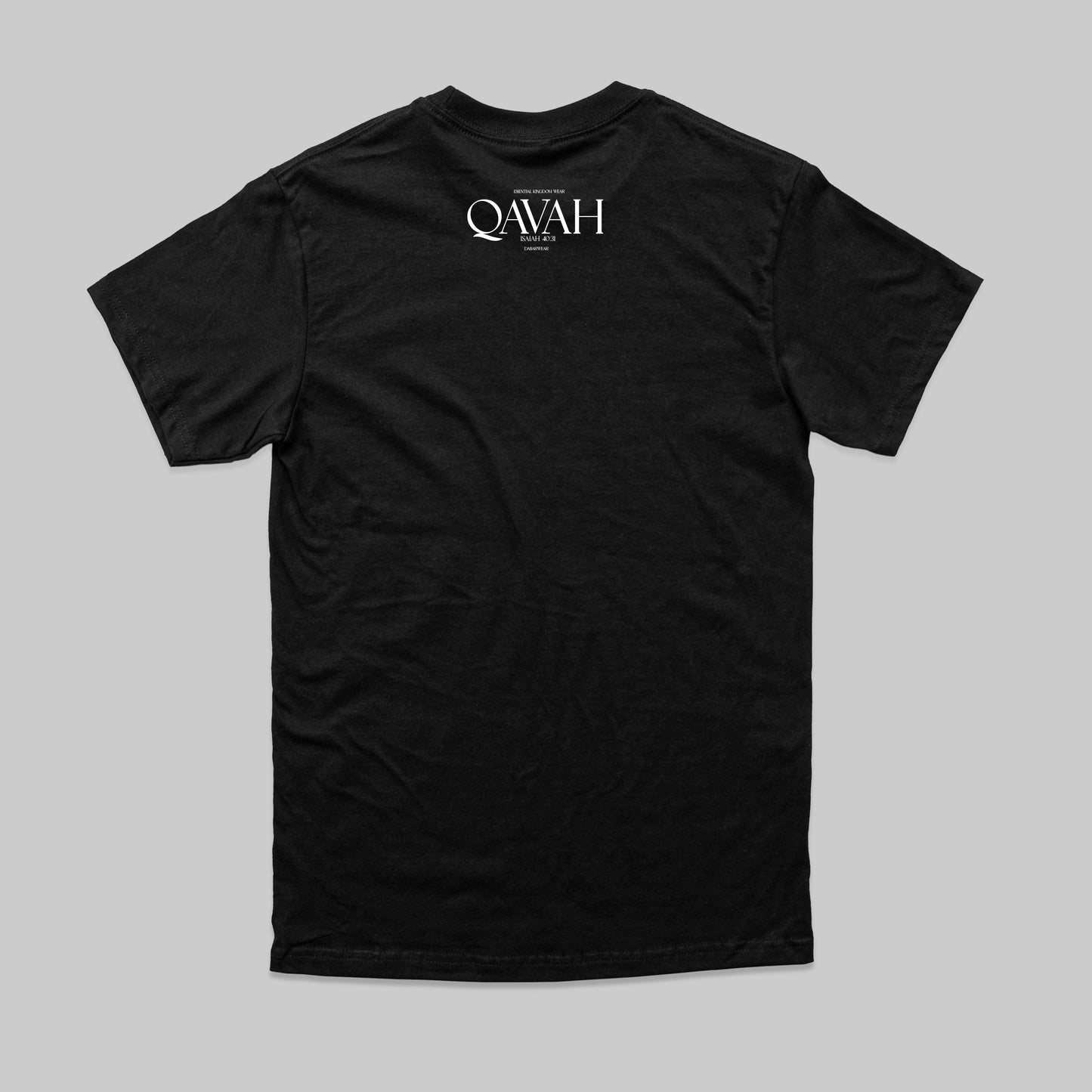 Tshirt Relaxed Qavah Black