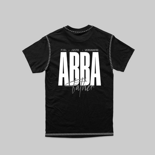 Tshirt Black Relaxed fit ABBA