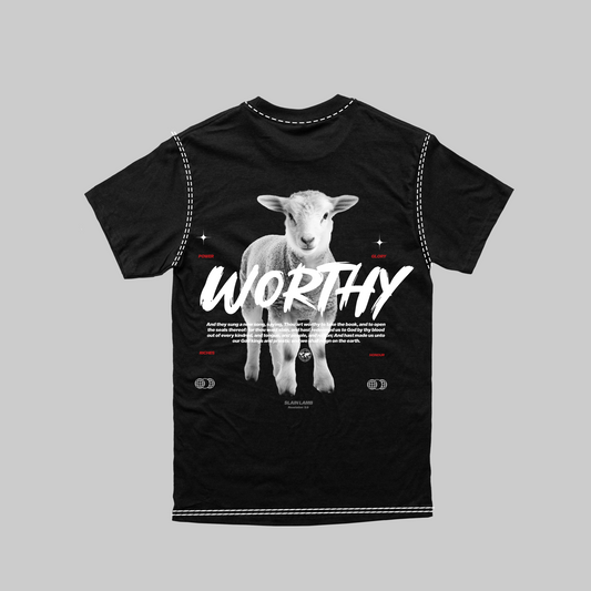Tshirt Black Relaxed fit WORTHY