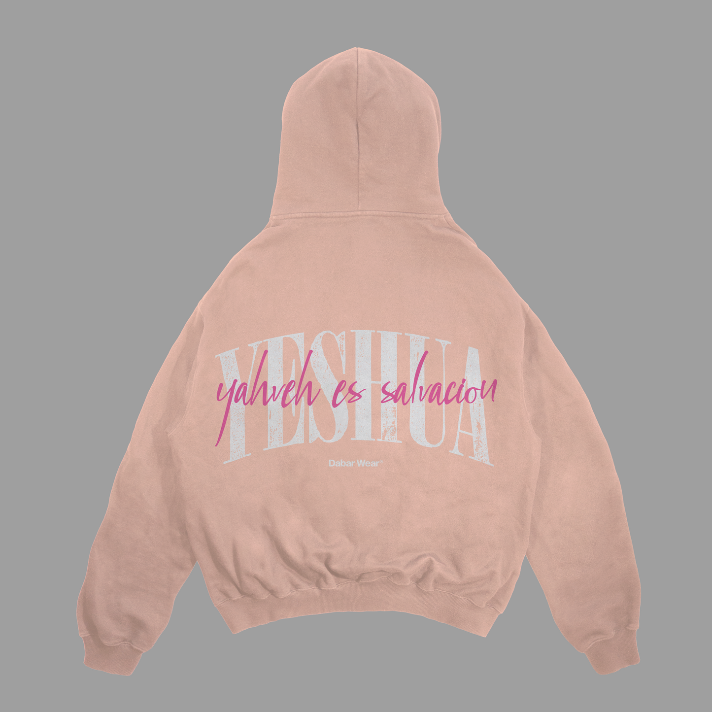 Hoodie Boxy Beige YESHUA