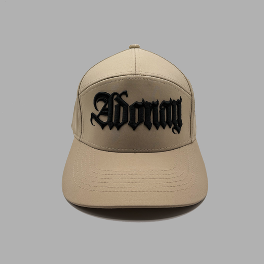 Cap ADONAY beige bordado 3D