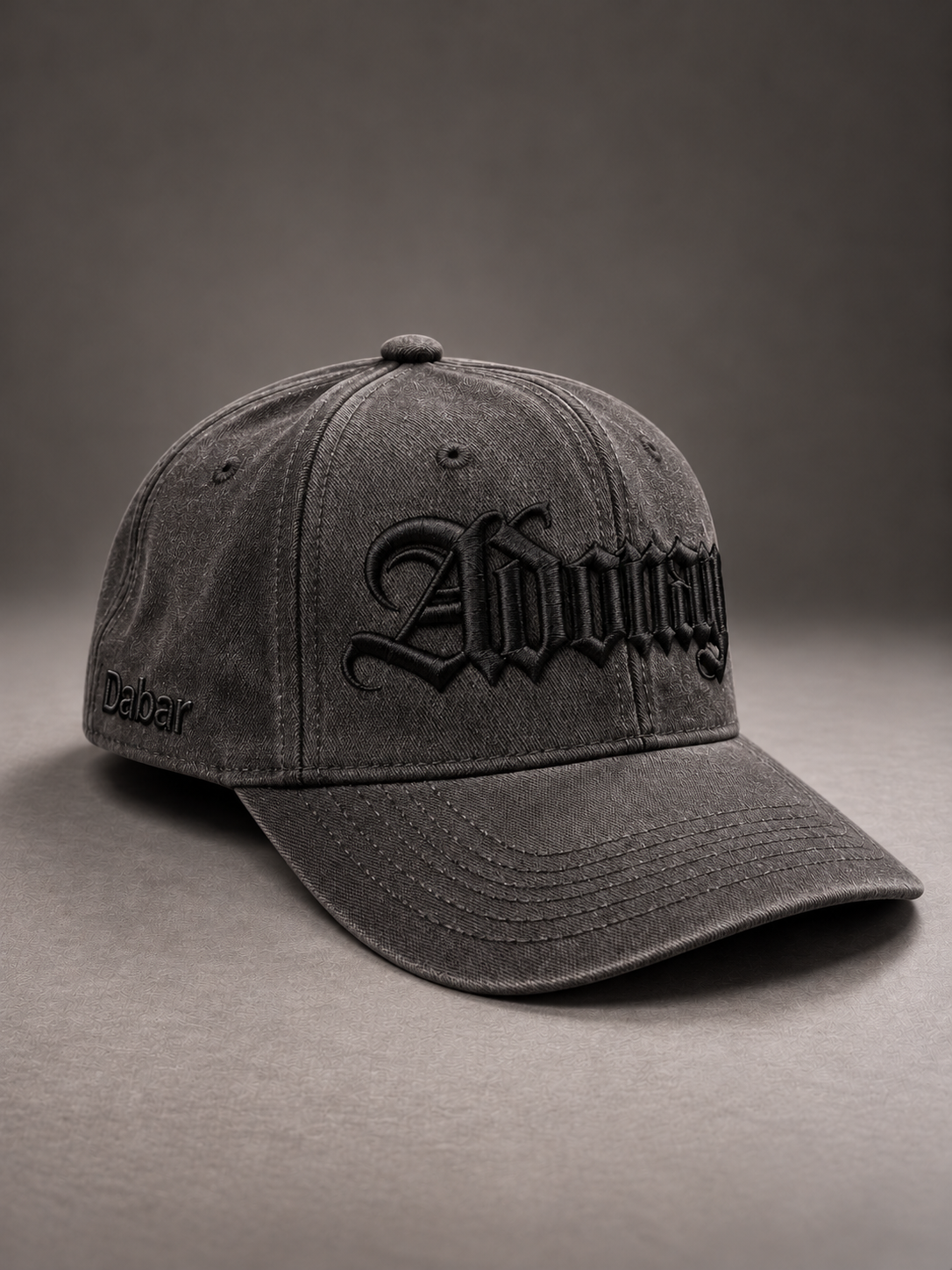 Cap Acid Wash "ADONAY" Bordado (Broche Ajustable)