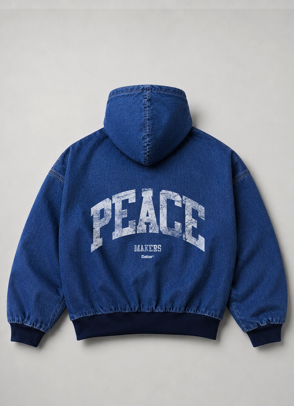 Denim Jacket Blue HEAVYWEIGHT "PEACEMAKERS" (Fit Boxy)