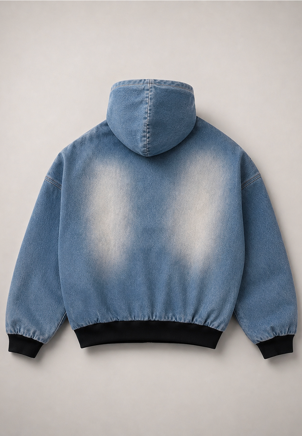 Denim Jacket Ice HEAVYWEIGHT "DABAR" (Fit Boxy)