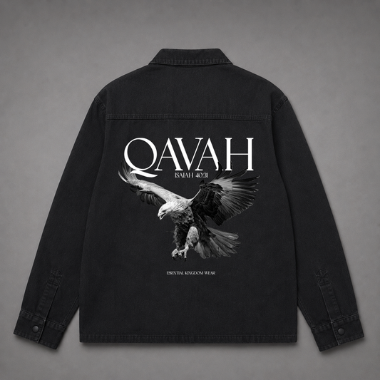 Denim Jacket "QAVAH" (Fit Oversize)