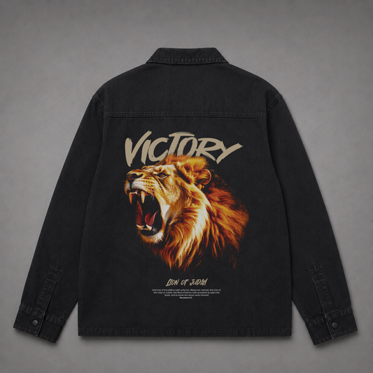 Denim Jacket "VICTORY" (Fit Oversize)