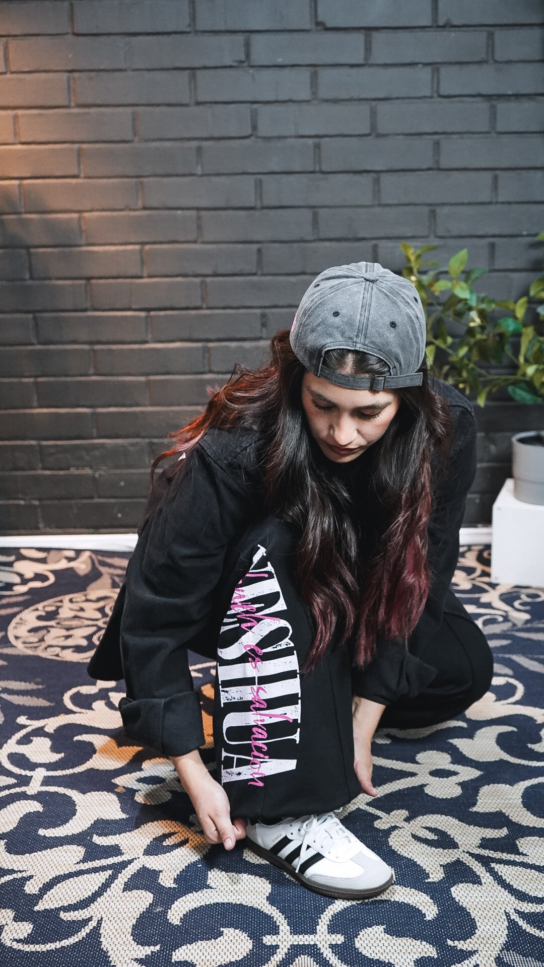 Overshirt Jeans negro Relaxed Fit YESHUA