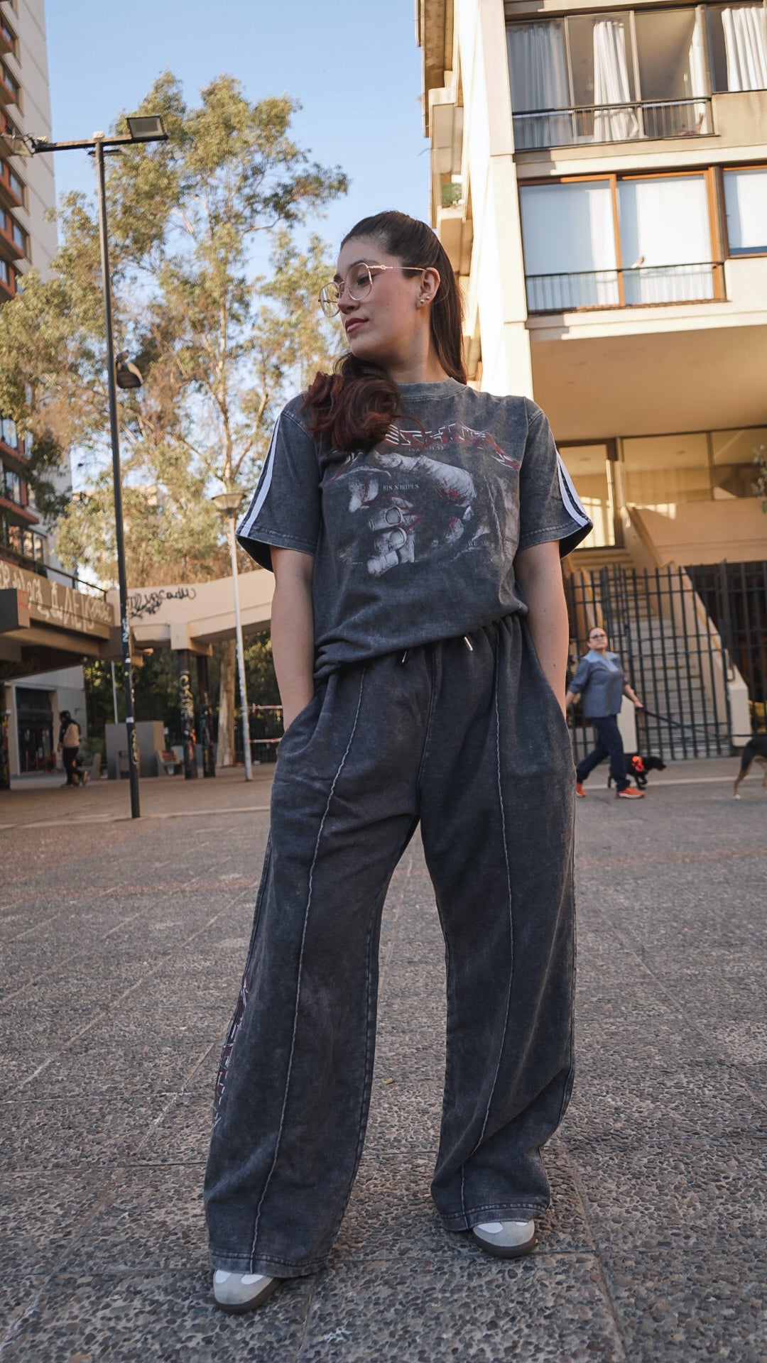 Tshirt Stonewash Lines Relaxed "ISAIAS 53" (UNISEX)