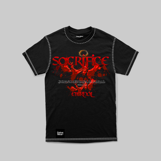 Tshirt Black Relaxed fit SACRIFICE