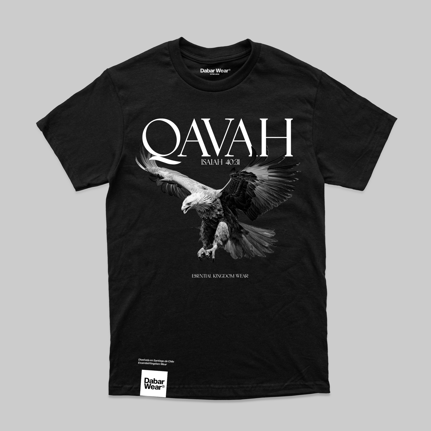 Tshirt Relaxed Qavah Black