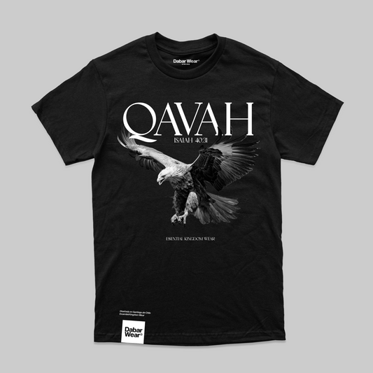 Tshirt Relaxed Qavah Black