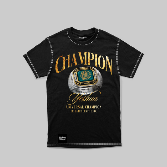 Tshirt Black Relaxed fit CHAMPION