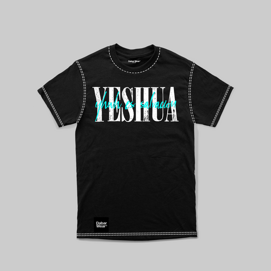 Tshirt Black Relaxed fit YESHUA